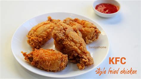 KFC style fried chicken, Crispy fried chicken (video) - Sandhya's recipes