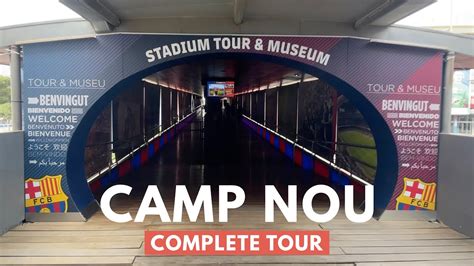 Barcelona City Tour - Camp Nou Stadium / SPAIN - YouTube