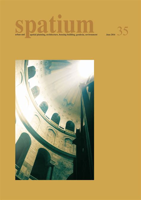 (PDF) Contemporary Serbian Orthodox church architecture: Architectural ...