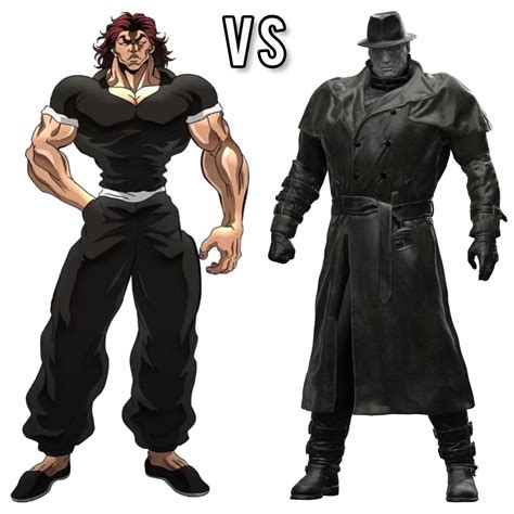 Yujiro Hanma vs Mr. X by 8410 on DeviantArt