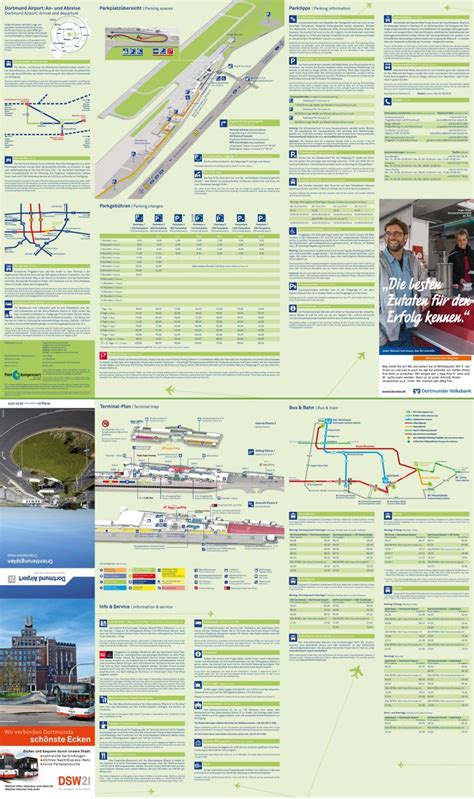 Dortmund airport map