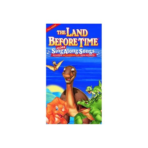 Buy The Land Before Time: More Sing Along Songs [VHS] Online at desertcart Montenegro