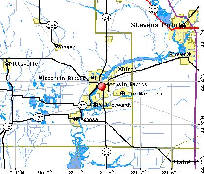 Wisconsin Rapids, Wisconsin (WI 54494) profile: population, maps, real estate, averages, homes ...