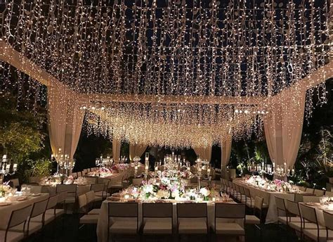 20 Magical Wedding Lights You Just Have To See | Wedding lights ...