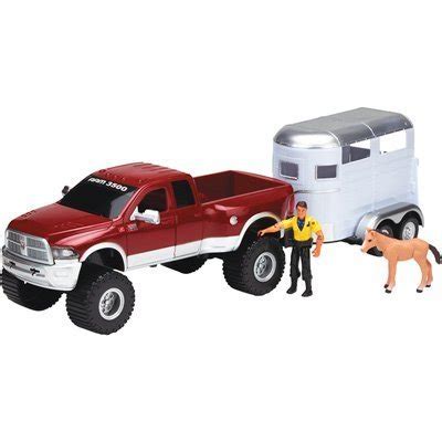 Tree House Kids Ram with Truck Horse Trailer, Red, 23.5" x 7"- Buy Online in United Arab ...