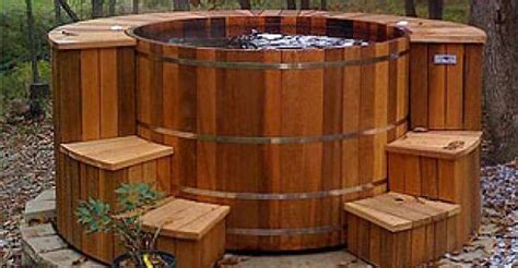 Build Your Own Amazing Redwood Hot Tub | Hot tub outdoor, Cedar hot tub ...