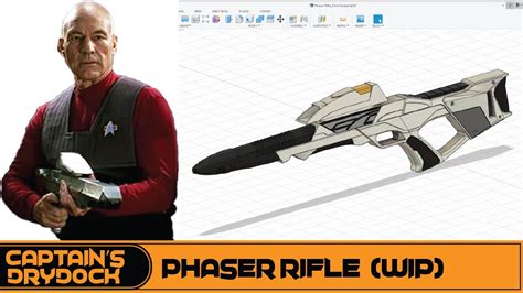 Star Trek First Contact Phaser Rifle WIP - YouTube