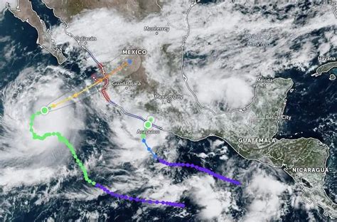 Tropical Storms Max and Lidia Bring Heavy Rains to Pacific Coast - Puerto Vallarta Reporter