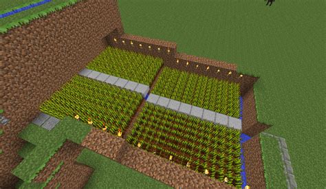 Advanced Automatic Wheat Farm Minecraft Map