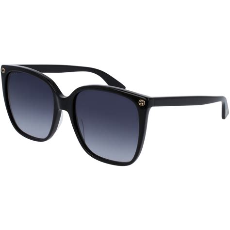 Gucci | GUCCI SUNGLASSES GG0022S | Women | Black | Flannels