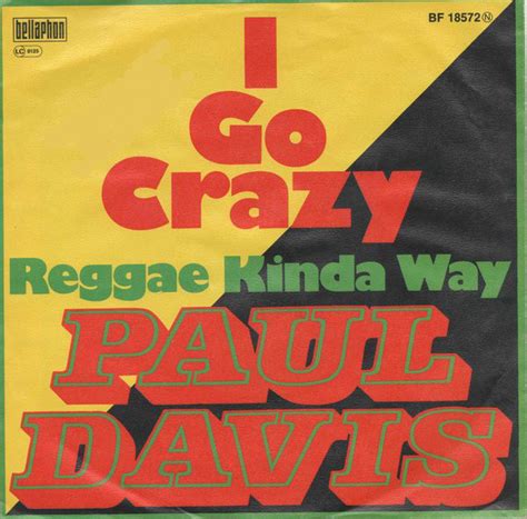 Paul Davis - I Go Crazy (1977, Vinyl) | Discogs