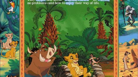 The Lion King: Disney's Animated Storybook - Part 7 - Read and Play ...