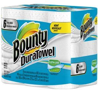 New Bounty Paper Towel Printable Coupons - $1/1 Bounty DuraTowels & more! | Bounty paper towels ...