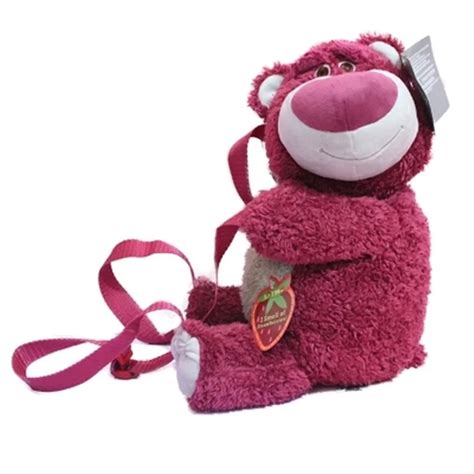 1pcs Cute Toy Story Strawberry Bear Plush Backpack Stuffed Teddy Bear Bags Shoulder Bag Children ...