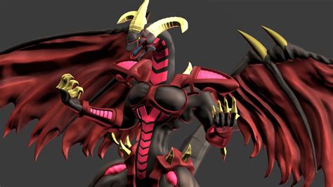 Red Dragon Archfiend - 3D model by kishi (@ash.takafumi) [38a526e ...