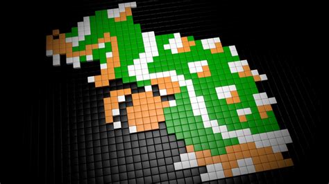 Koopa (Bowser), Super Mario Bros. 1 | Pixel art, Bowser, Pixel art pokemon