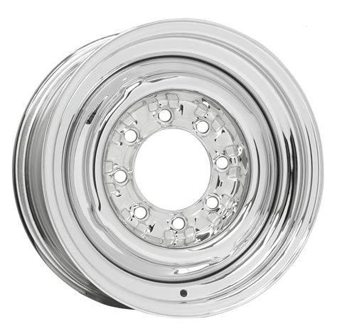 Wheel Vintiques 81 Series OE 8 Lug - Chrome Rim Wheel Size 16x10 - Performance Plus Tire