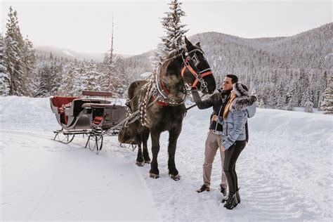 Private Exclusive Romantic Sleigh Rides In Breckenridge Colorado ...