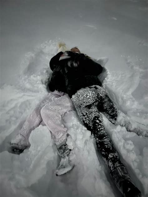 snow angels | Snow trip, Snow angels, Snow night