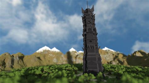 Tower of Orthanc (Isengard) Minecraft Map