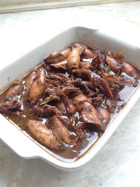 Adobong pusit | Recipes, Cooking recipes, Seafood recipes