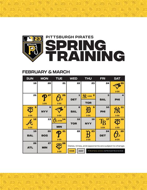 Pittsburgh Pirates Schedule 2025 Printable - Angil Inesita