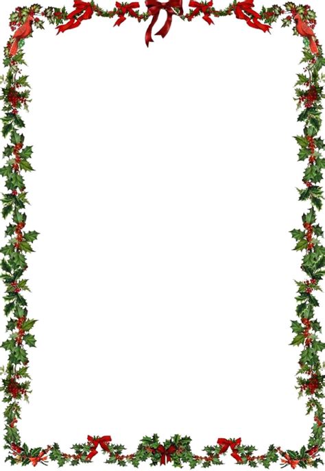 Download Christmas Border Png High Quality Image - Christmas Border Png A4 | Transparent PNG ...