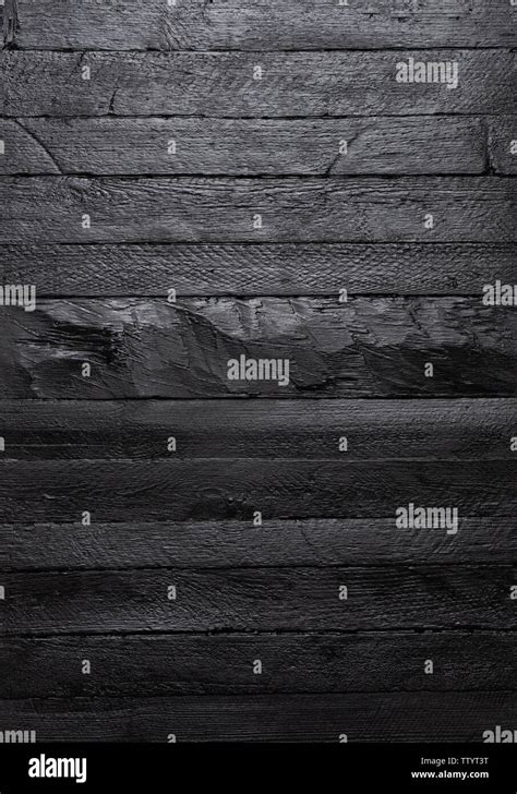 Black wood texture background. Dark wooden table top view Stock Photo ...