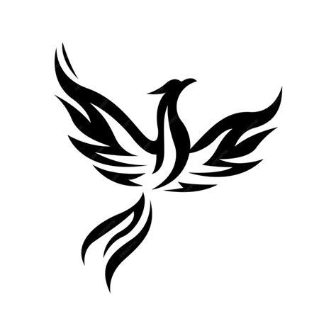 Premium Vector | Phoenix logo vector design template