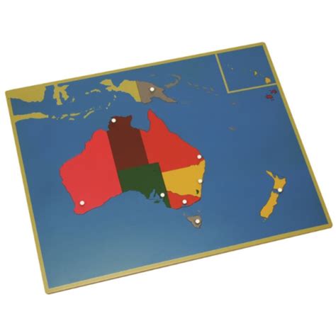 Puzzle Map of Australia (Premium Quality) – The Montessori Workshop