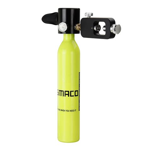 500mL Mini Scuba Diving Equipment Portable Oxygen Cylinder Backup Air Oxygen Tank | Diving ...