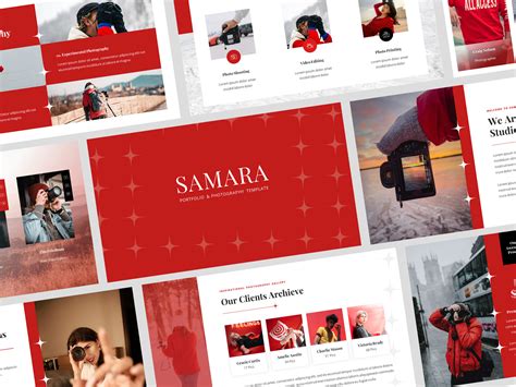 Samara - Portfolio & Photography PowerPoint Template by IllimiteDesign ...