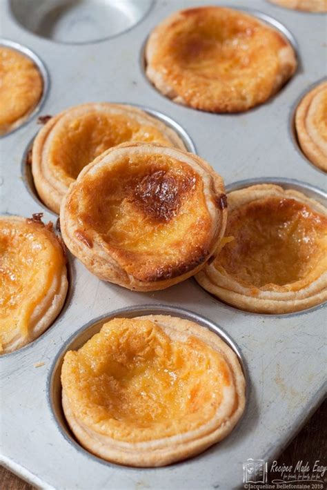 Portuguese Custard Tarts Made Easy | Recipes Made Easy