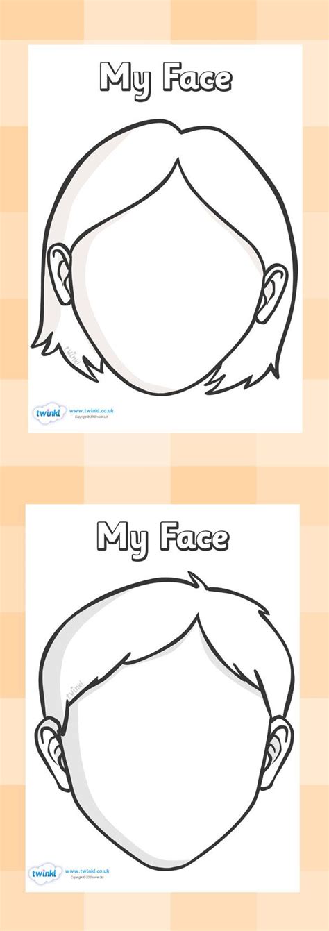 Blank Face Template - A Versatile Tool for Artistic and Educational ...