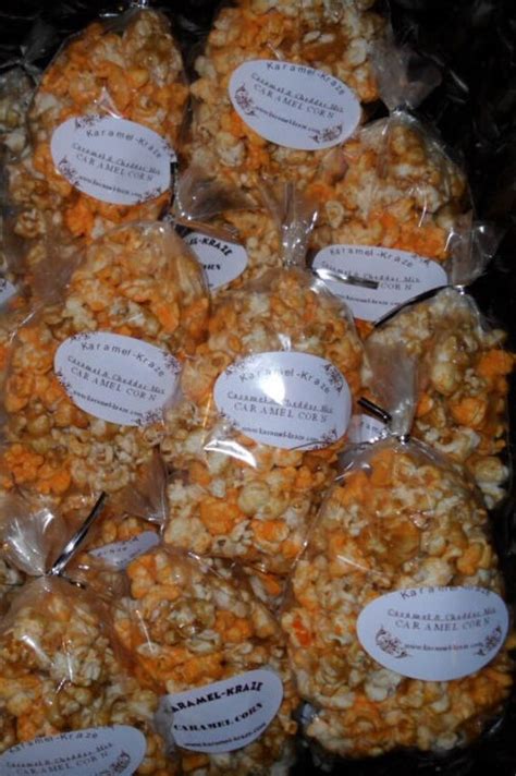 20 CARAMEL & CHEDDAR CHEESE Popcorn Mix Bags 1.5 oz