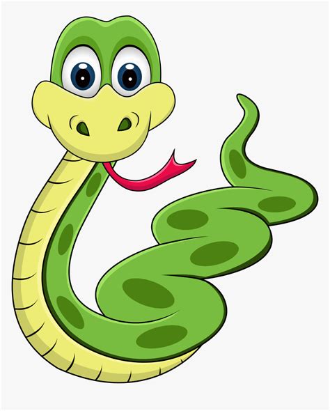 Cartoon Clip Art Anaconda - Snake Clipart, HD Png Download ...