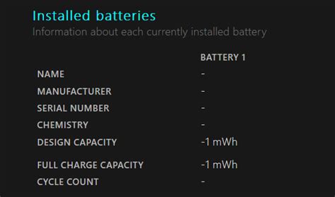 Lenovo Thinkpad Windows 10 Battery Not Charging, 255% when plugged in ...