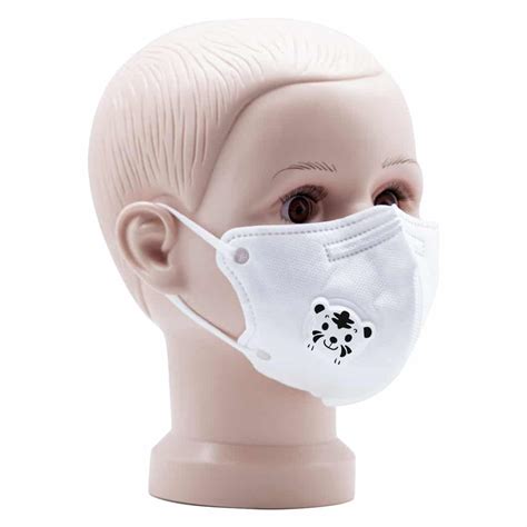 Child N95 Mask designed for children Coronavirus Covid 19 Colour White