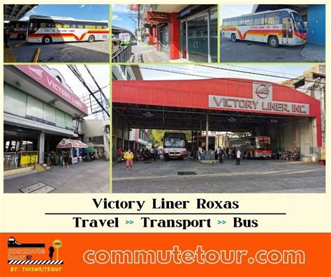 Victory Liner Roxas Bus Schedule | Bus Terminal and Routes | 2023