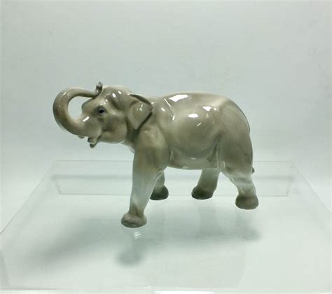 Antique Elephant Porcelain Figurine - Marked - Catawiki