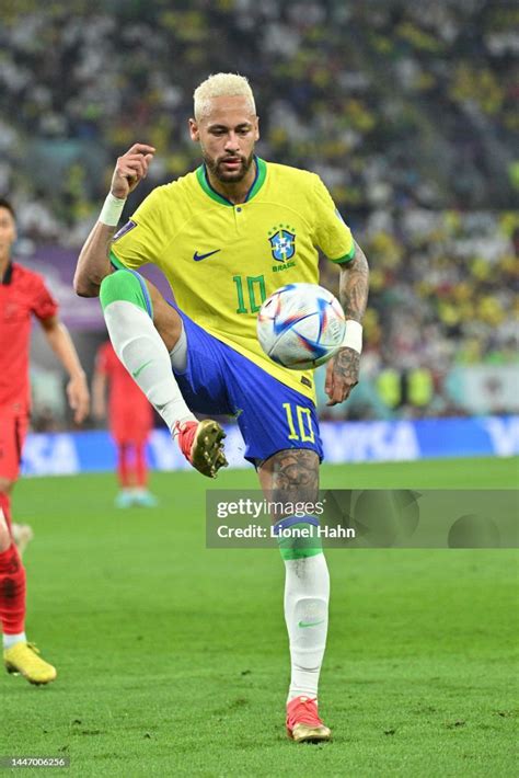 Neymar Jr of Brazil during the FIFA World Cup Qatar 2022 Round of 16 ...