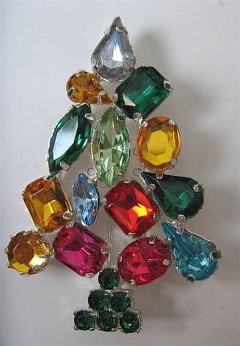 Christmas Tree Brooches