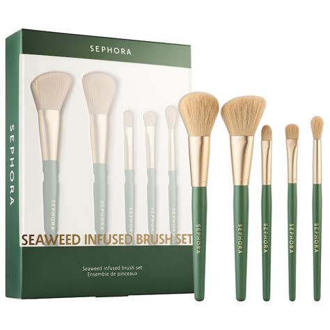 Seaweed Infused Vegan Makeup Brush Set - SEPHORA COLLECTION | Sephora