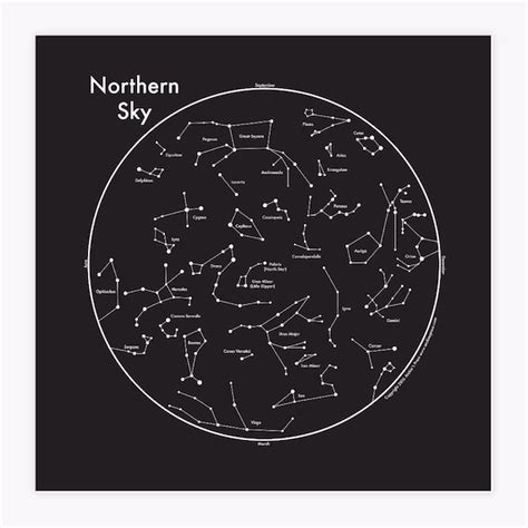 Sky Map Of Northern Hemisphere By Zapista OU | ubicaciondepersonas.cdmx.gob.mx