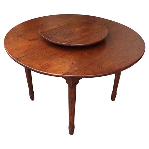 American Southern Lazy Susan Dining Table, circa 1830 at 1stDibs | antique lazy susan table ...