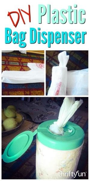 DIY Plastic Bag Dispenser | ThriftyFun