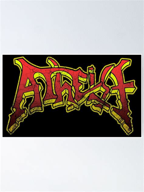 "Atheist Band Logo" Poster for Sale by SihnoXOnhis | Redbubble