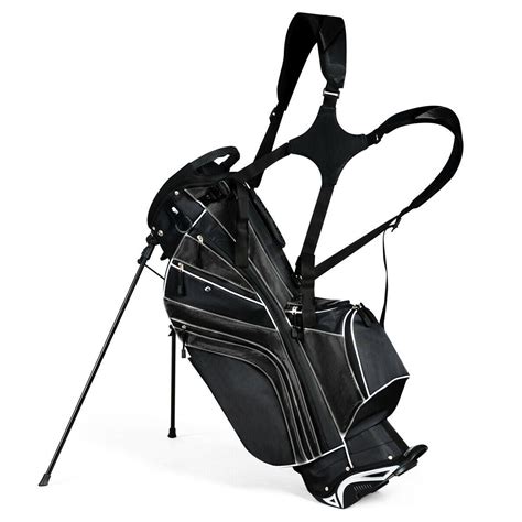 Large Spacious Lightweight Golf Stand Carry Bag– Zincera