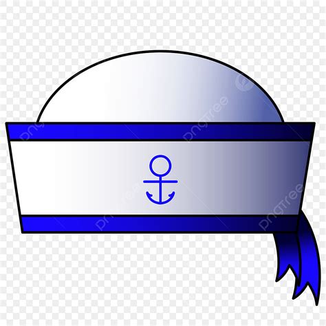 Cartoon Sailors Clipart Transparent PNG Hd, White Cartoon Sailor Hat ...