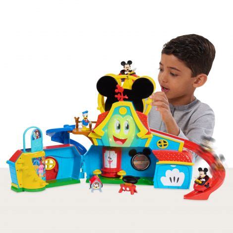 Disney Junior Mickey Mouse Funny the Funhouse Playset - Just Play | Toys for Kids of All Ages